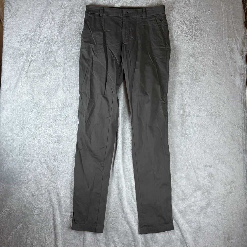 Lululemon ABC Pants Slim Fit Mens 30 Warpstreme Green Chino 5 Pocket